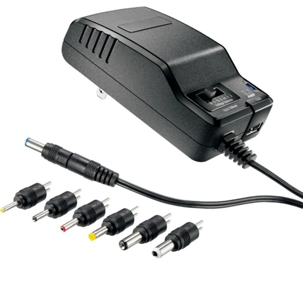 Black Computer Cable Adapter for Efficient Connectivity